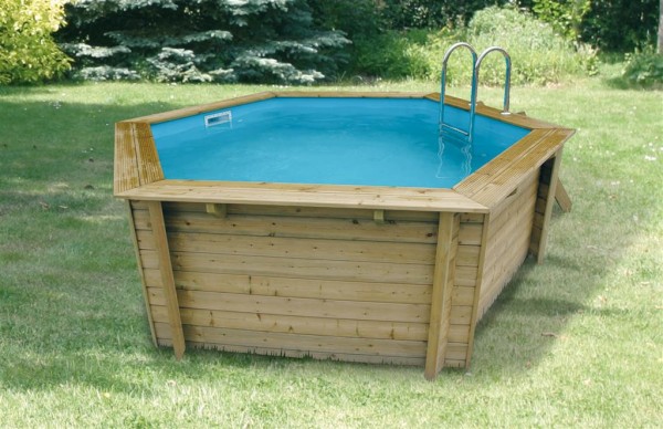 Swimmingpool AZURA 410, Höhe 120 cm, blau